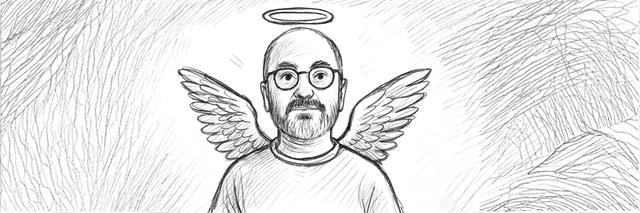 Sketch illustration for December 2024 diary entry