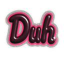 Sticker decoration for November 2025 - Ladiduh logo